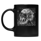 Кружка цветная UV-DTF