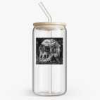 Банка с бамбуковой крышкой