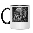 Кружка двухцветная