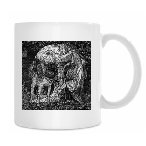 Кружка с принтом Иллюзия Смерти 11