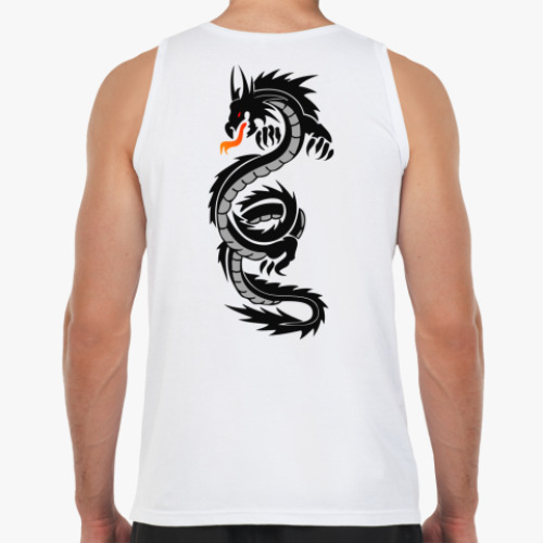 Майка с принтом Дракон