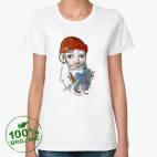 Женская футболка органик