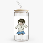 Банка с бамбуковой крышкой