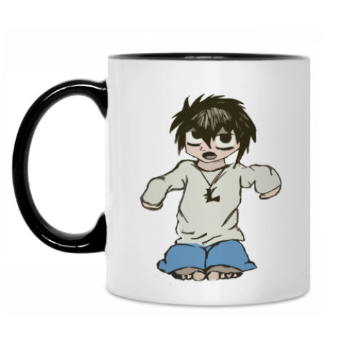 Кружка с принтом L Lavliet 2 (death note)