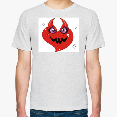 Футболка с принтом Сердце