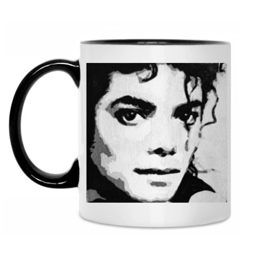Кружка с принтом Michael Jackson
