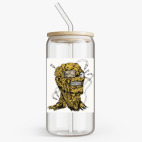 Банка с бамбуковой крышкой