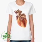 Женская футболка органик