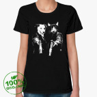 Женская футболка органик