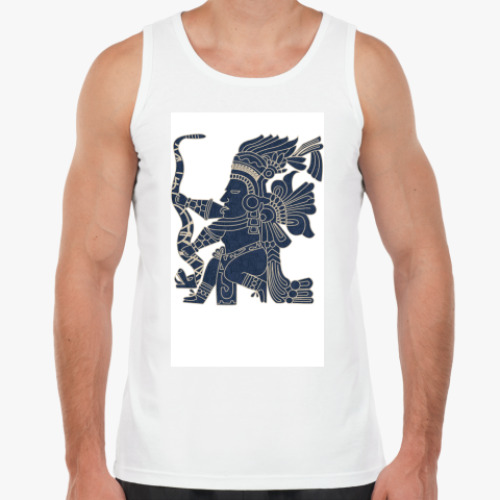 Майка с принтом Индеец