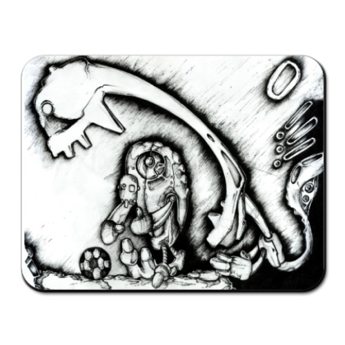 Коврик для мыши с принтом  Соблазн