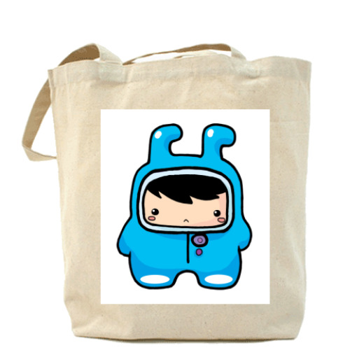 Сумка шоппер с принтом  Уса - ловец нэкосов