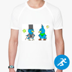 Мужская спортивная футболка