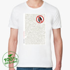 Мужская футболка органик