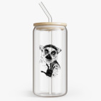 Банка с бамбуковой крышкой