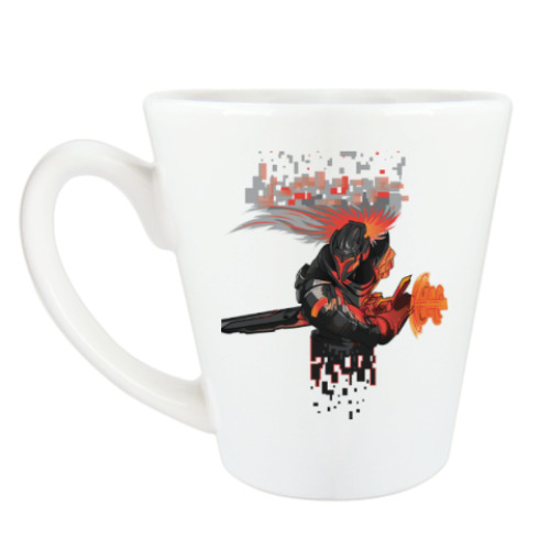 Чашка Латте с принтом Yasuo из League of Legends