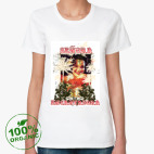 Женская футболка органик