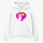 Толстовка худи оверсайз