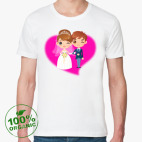 Мужская футболка органик