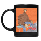 Кружка цветная UV-DTF