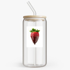 Банка с бамбуковой крышкой