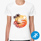 Женская спортивная футболка