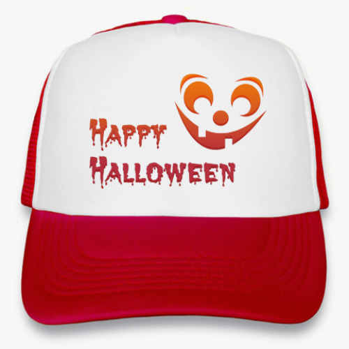 Кепка-тракер с принтом Happy Helloveen