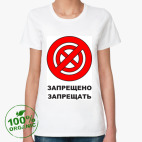 Женская футболка органик
