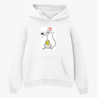 Толстовка худи оверсайз