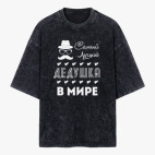 Футболка оверсайз вареная