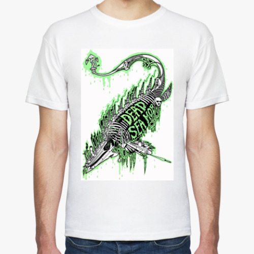 Футболка с принтом  футболка Кит