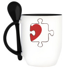 Кружка с ложкой