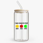 Банка с бамбуковой крышкой