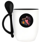 Кружка с ложкой