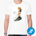 Мужская спортивная футболка