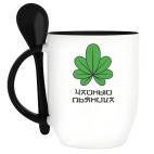 Кружка с ложкой