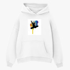 Толстовка худи оверсайз