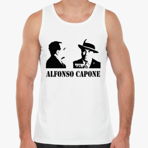 Майка с принтом Аль Капоне