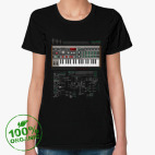 Женская футболка органик