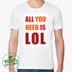 Мужская футболка органик