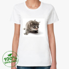 Женская футболка органик