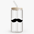 Банка с бамбуковой крышкой