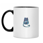 Кружка двухцветная