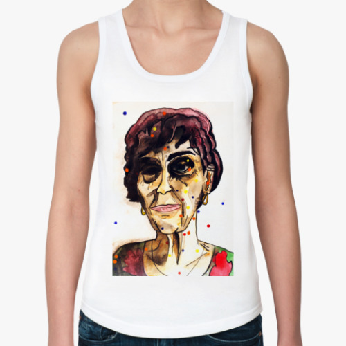 Женская майка с принтом Людмила Фёдоровна