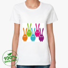 Женская футболка органик