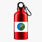 Металлическая бутылка 400 мл UV-DTF