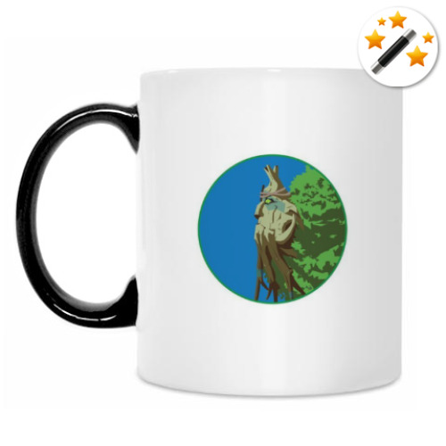 Кружка-хамелеон с принтом TREANT PROTECTOR