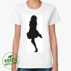 Женская футболка органик