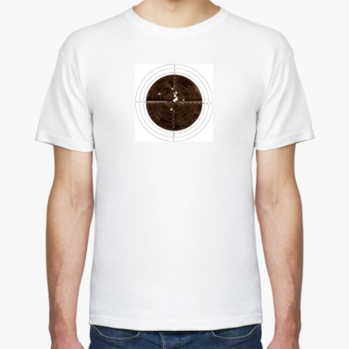 Футболка с принтом Мишень