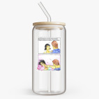 Банка с бамбуковой крышкой